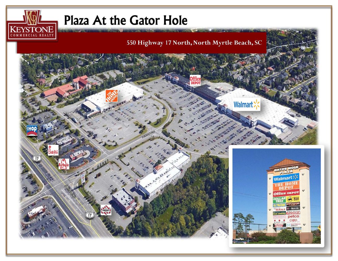 Plaza @ the Gator Hole Plaza Unit #24 Retail/Office Space for Lease